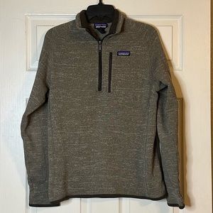 Patagonia Men’s Better Sweater 1/4 Zip Fleece Pullover. Size Small.
